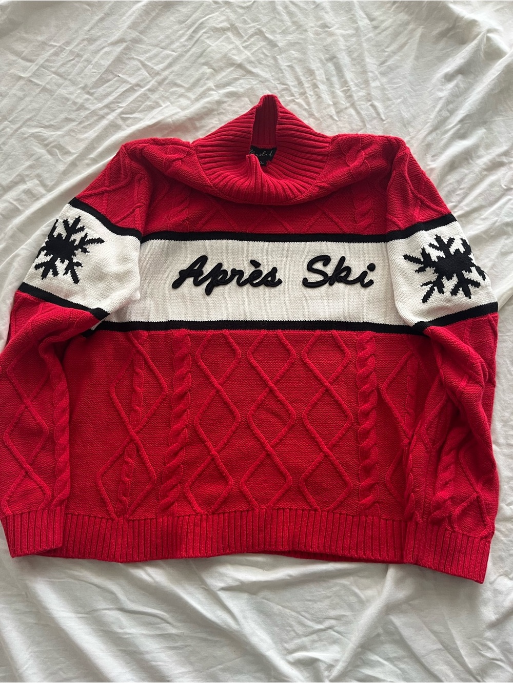 Marled Après Ski Red Sweater